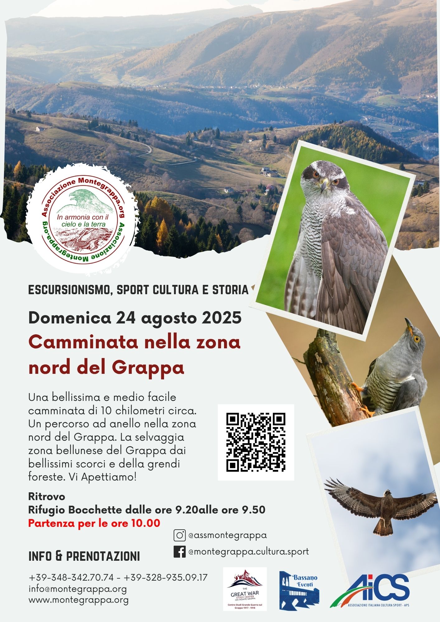 Camminata a Valpore in Grappa